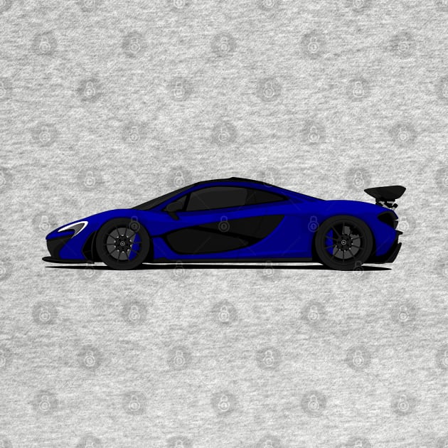 MCLAREN P1 NAVY by VENZ0LIC